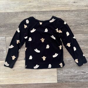 Kyte Baby 18-24M Long Sleeve Toddler Crew Neck Tee in Ghost 👻